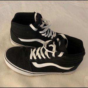 Black Hightop Vans
